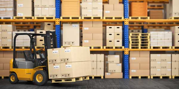 UMW forklift in a Singapore warehouse UMW forklift in a Singapore warehouse